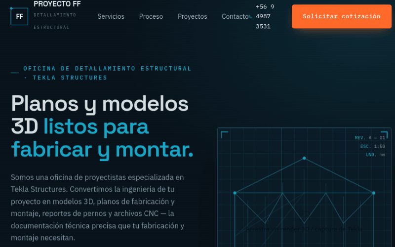 Página de ProyectoFF